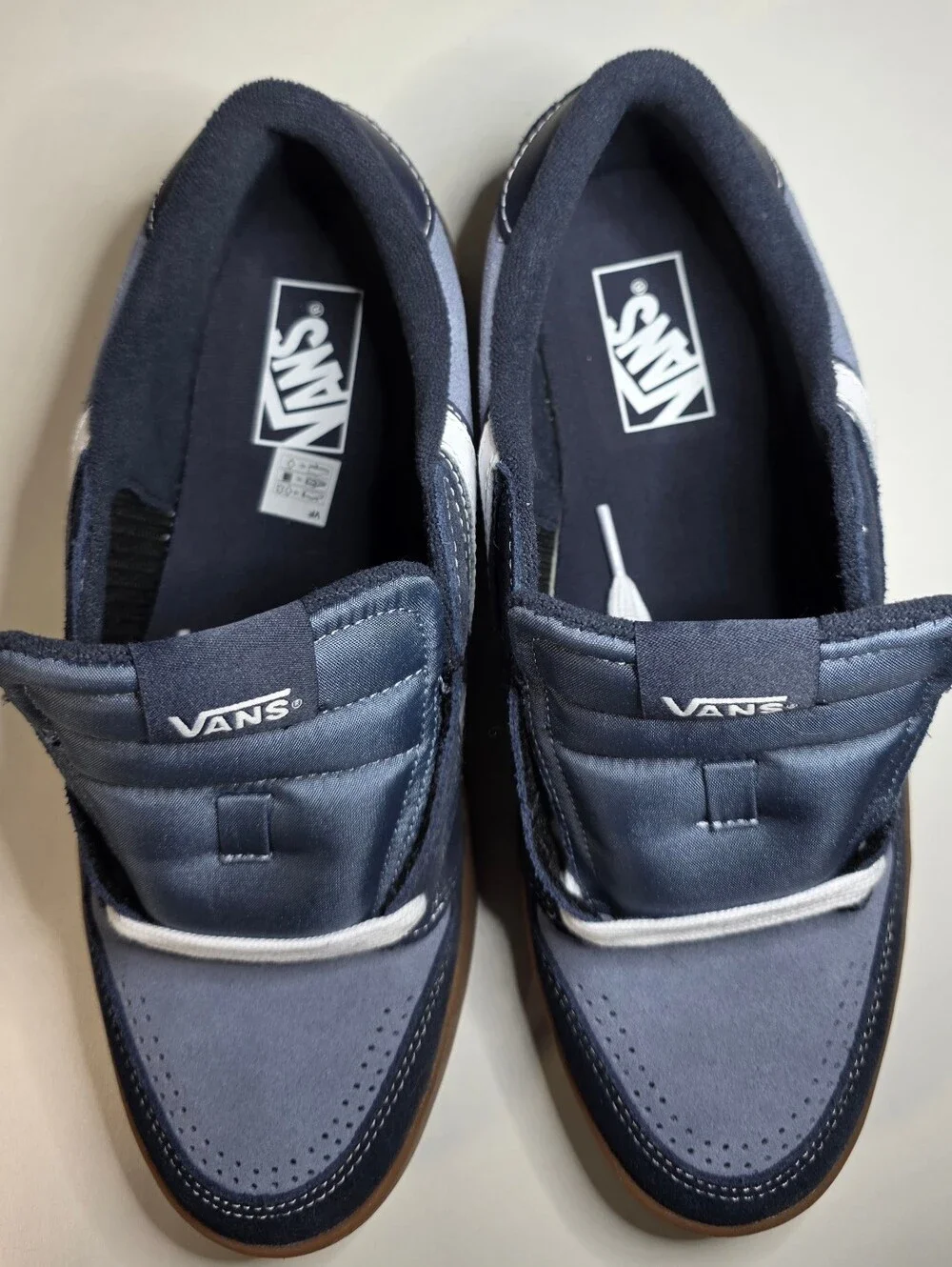Vans Lowland 2.0 Sneaker in the Navy/Blue colorway Men's Size 9.5